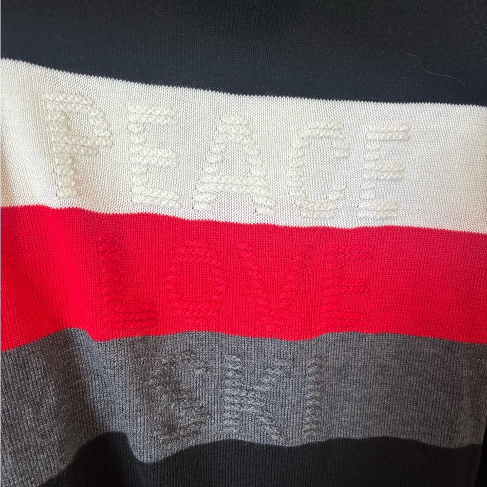 Krimson Klover Joni Striped Turtleneck Sweater | Medium - Picture 5 of 8